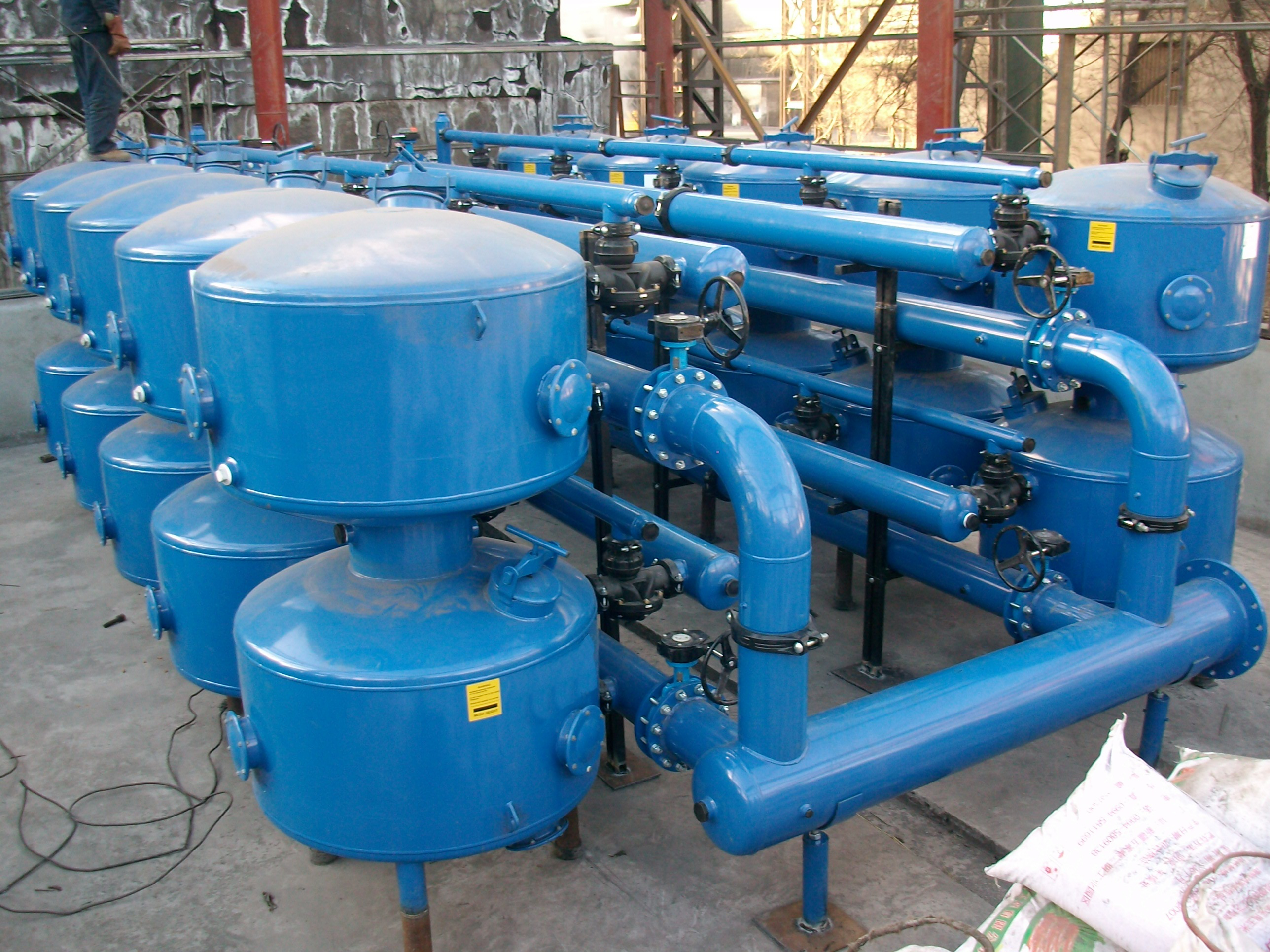 砂石過濾設備、灌溉、水肥一體化水處理設備、全自動反沖洗砂石過濾器