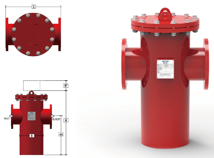 藍(lán)式過(guò)濾器結(jié)構(gòu)圖 藍(lán)式過(guò)濾器結(jié)構(gòu)圖