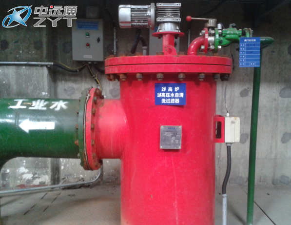 刷式全自動過濾器應用現場