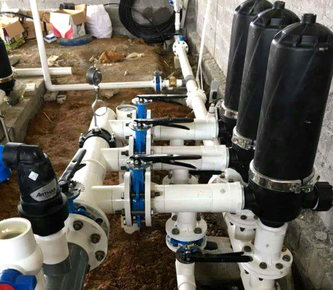 疊片過濾器設備應用現場