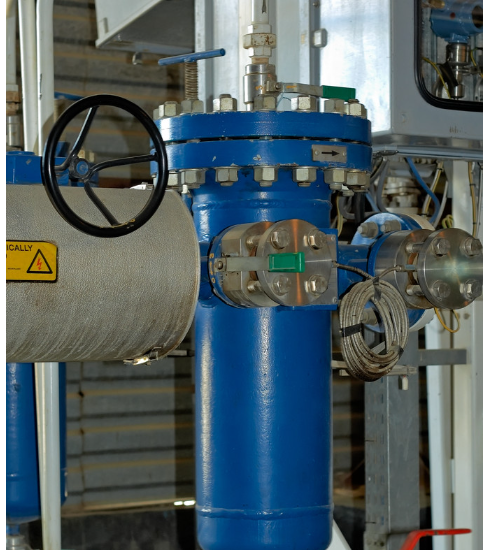 藍(lán)式管道過(guò)濾器應(yīng)用現(xiàn)場(chǎng)