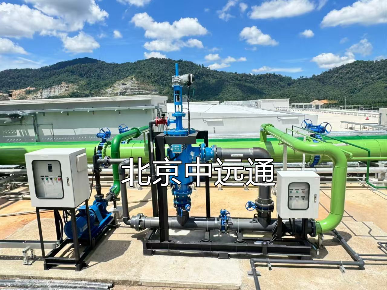北京中遠通自清洗過濾器設備應用現場